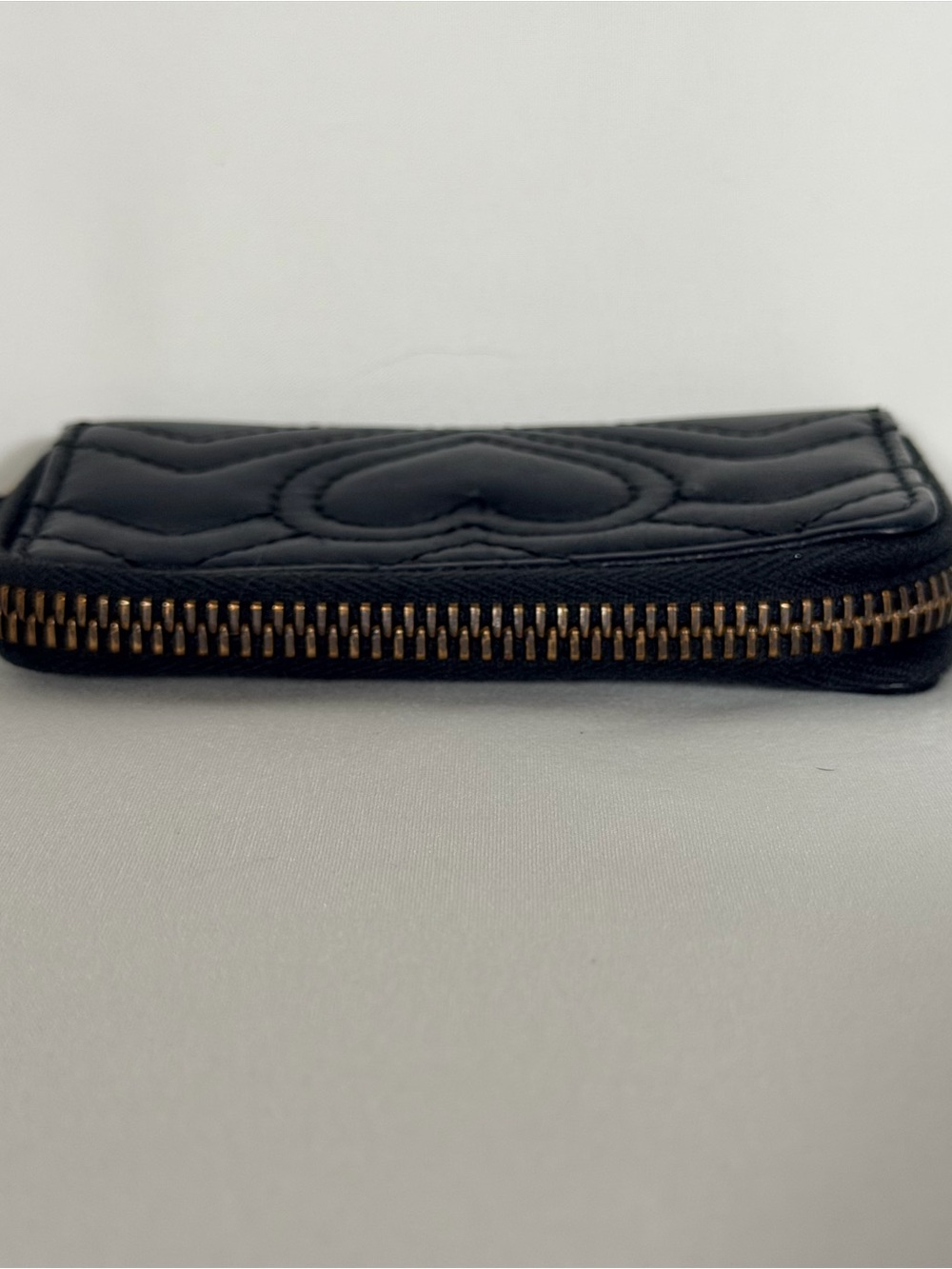 Authentic Gucci GG Leather Card Wallet Keychain - Picture 6 of 12